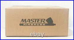 Master Airbrush Cool Runner II Dual Fan Air Compressor Airbrushing Paint Kit New