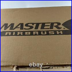 Master Airbrush Cool Runner II Dual Fan Air Storage Tank Compressor System Kit