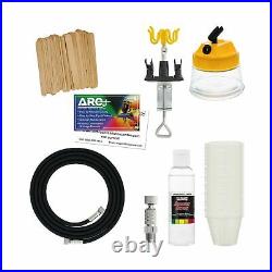 Master Airbrush Cool Runner II Dual Fan Air Tank Compressor System Deluxe Kit