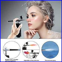 PEIION Airbrush Kit 36PSI Cordless Airbrush Kit with Compressor Dual Action A