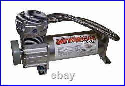 Pewter 400 Air Compressors Dual Pack & 5 Gallon Steel Air Tank 90 psi on 120 off