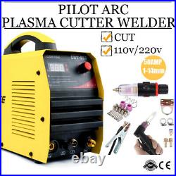 Plasma Cutter 50Amp Compressor IGBT Inverter Dual Voltage Pilot ARC Welder Kit