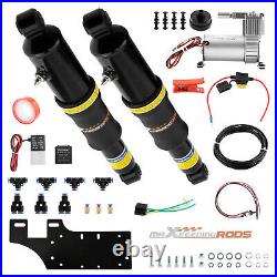 Rear Air Ride Suspension Kit Fit For Harley Touring Street Glide 1994-2022