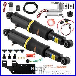 Rear Air Ride Suspension Kit Fit For Harley Touring Street Glide 94-2022