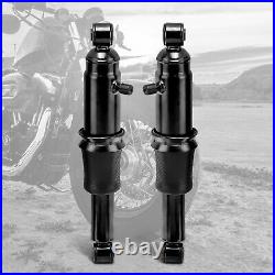 Rear Air Ride Suspension Kit For Harley Touring Road King Street Glide 1994-2018