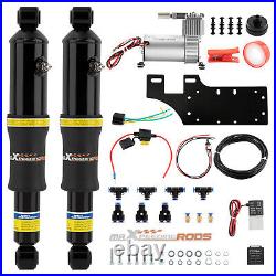 Rear Air Ride Suspension Set For Harley Touring Road King Street Glide 1994-2022