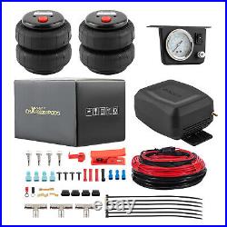 Universal Air Suspension Helper Spring + Compressor Kit For Toyota Tundra Tacoma
