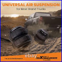 Universal Air Suspension Helper Spring + Compressor Kit For Toyota Tundra Tacoma
