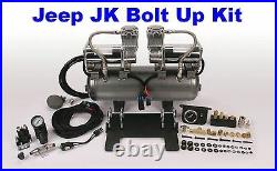 VIAIR 2 ON 2 On Board Air System Jeep JK 07-11 200psi 380c X2 Mounting Kit 30005