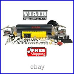 VIAIR 20019 Dual 444c Compressor 200psi On Board Air System 2.5g Kit 100% Duty