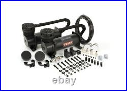 VIAIR 48042 200 psi Dual Value Pack Air Suspension Kit Stealth Black Pack o