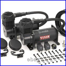 VIAIR Dual 380C 12-Volt 200-PSI Stealth Black Value Pack Air Compressor Kit 