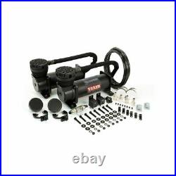 Viair Dual Black 480C Air Compressor Kit with Pressure Switch & Relays 48042