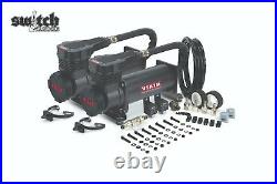 Viair Dual Black 485C 200 PSI Air Compressor Kit Gen 2, Lower Decibel