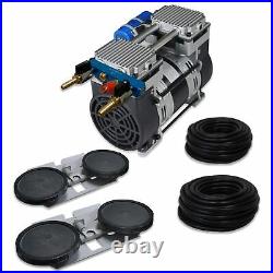 WPSAPXLRPS2-(2) Double-10 Disc Aeration Kit with (1) 6.7 CFM Compressor & Tubing