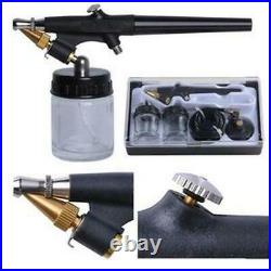Yescom Dual/Single Action Airbrush Kit Air Compressor with Tank